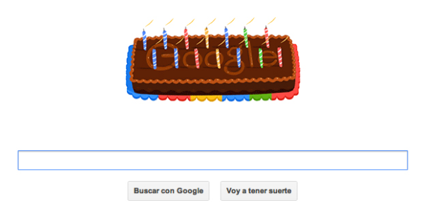 google feliz cumpleanos SEO