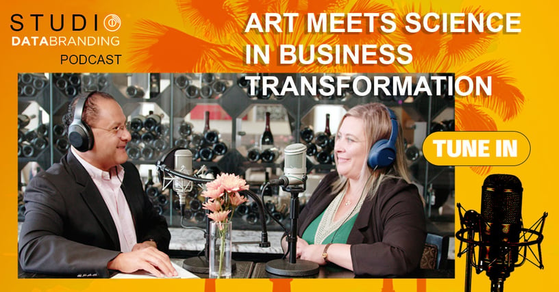 Art meets Science in Business Transformation, how to change your organization's cluture. Interveiw with Melissa Reynolds and Mauricio Romero at Studio Databranding.